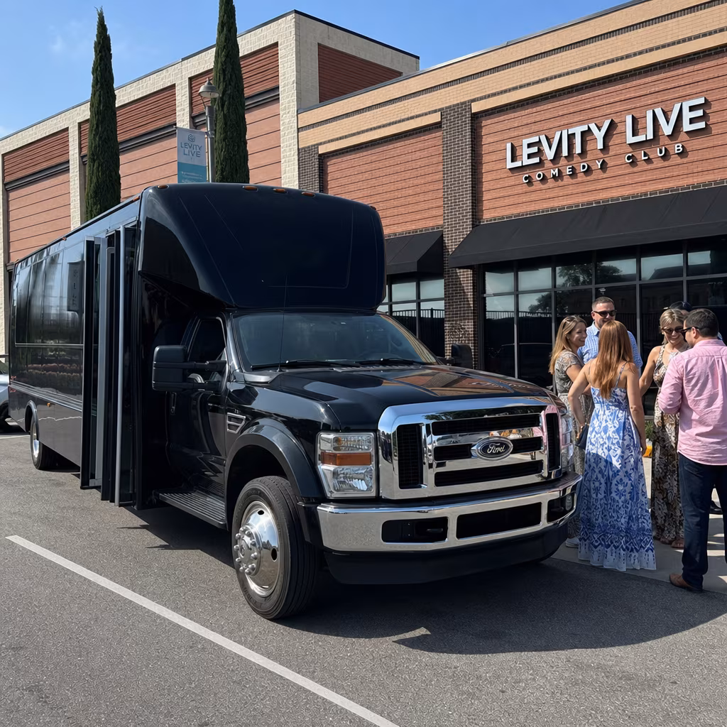 Rent a Bus to Levity Live Comedy Club