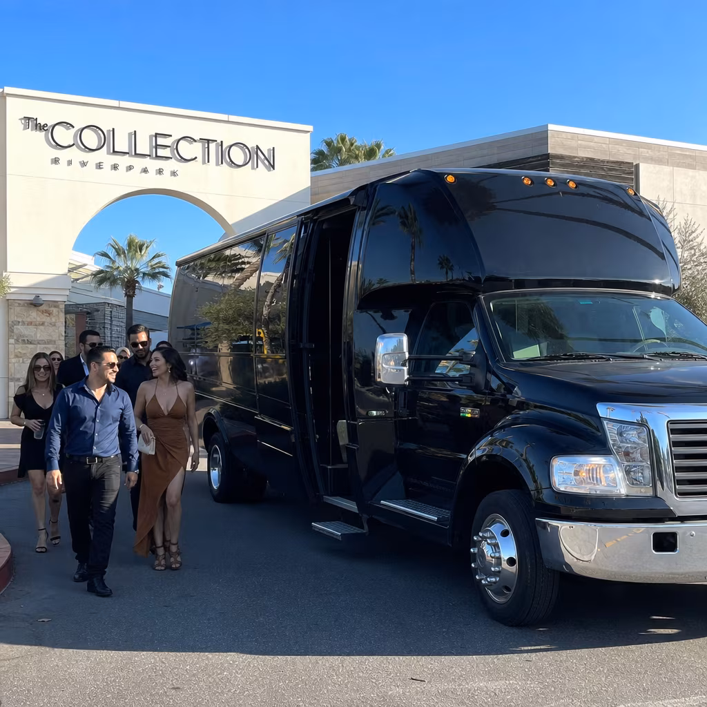 Rent a Bus to The Collection at RiverPark