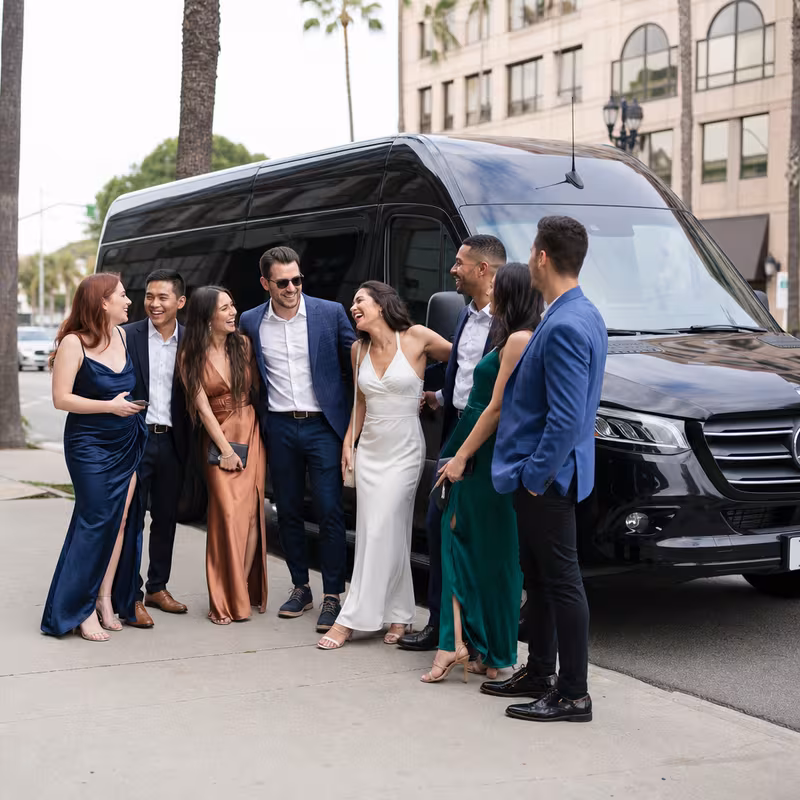 Oxnard Bachelor & Bachelorette Transportation fleet vehicle