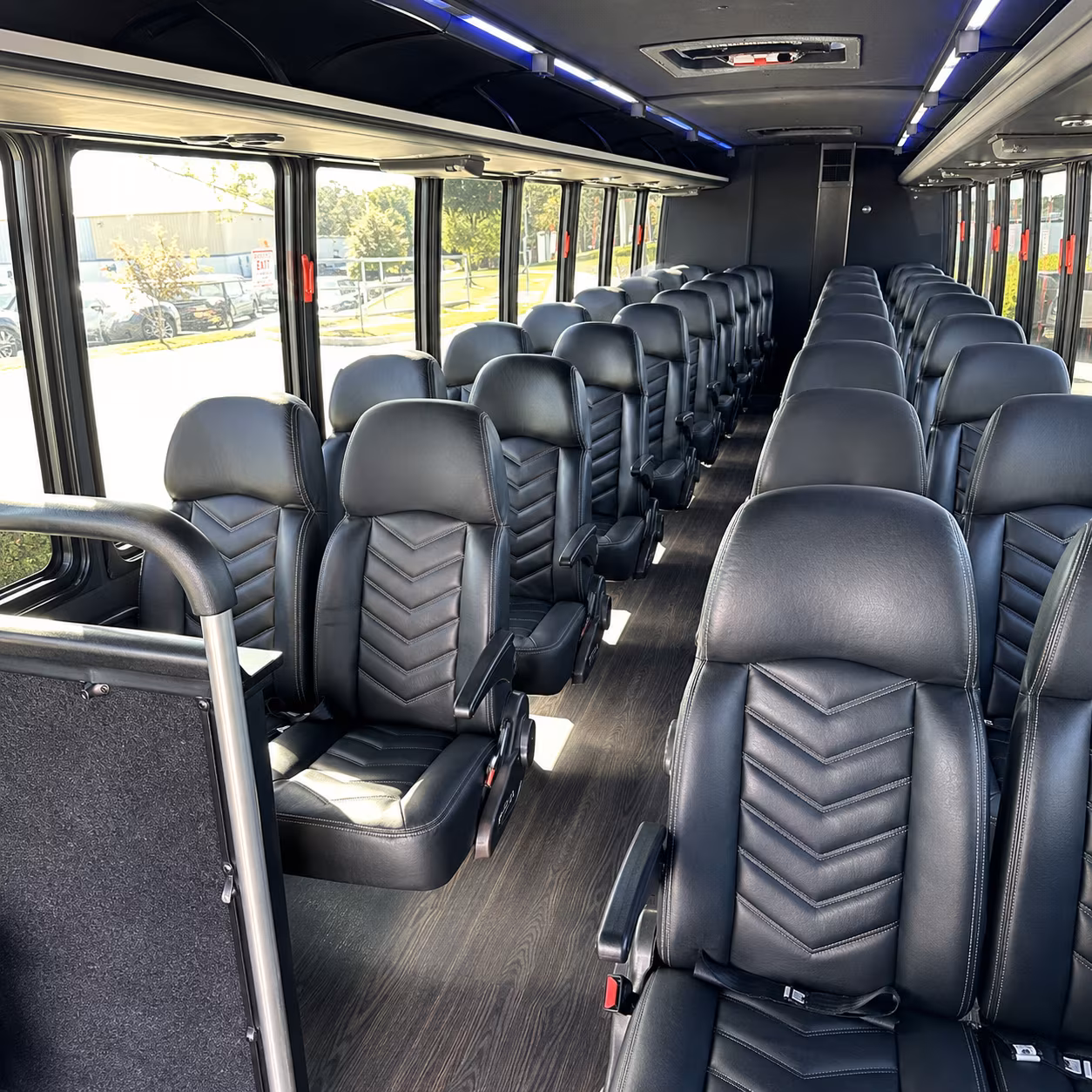 Oxnard Airport Shuttle & Transportation onboard seating