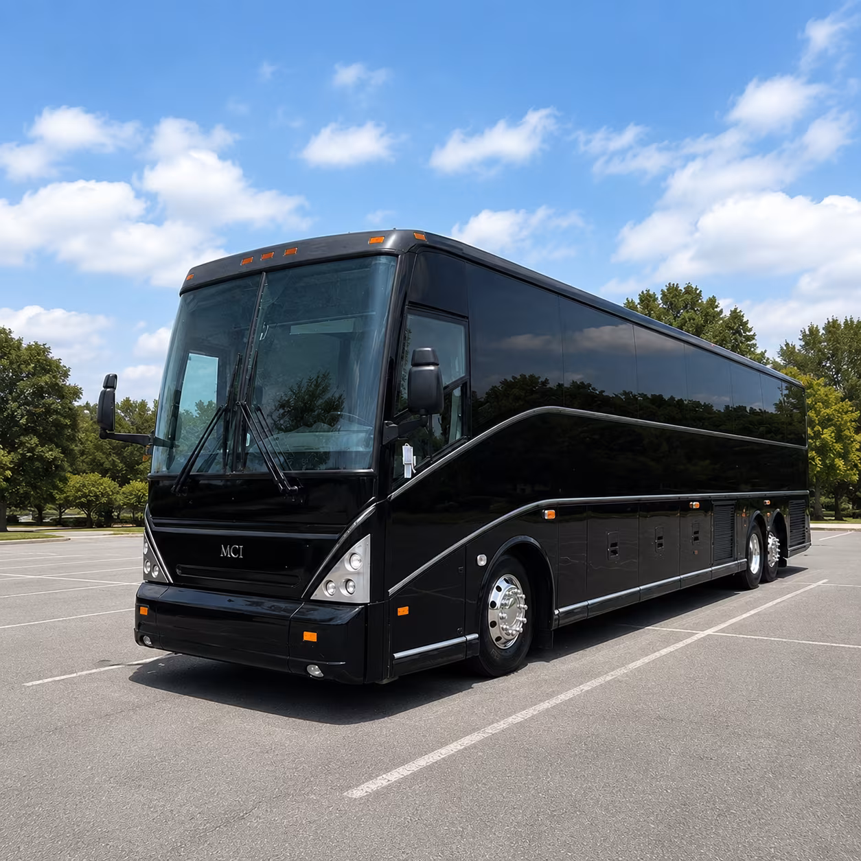 Oxnard Airport Shuttle & Transportation party bus interior