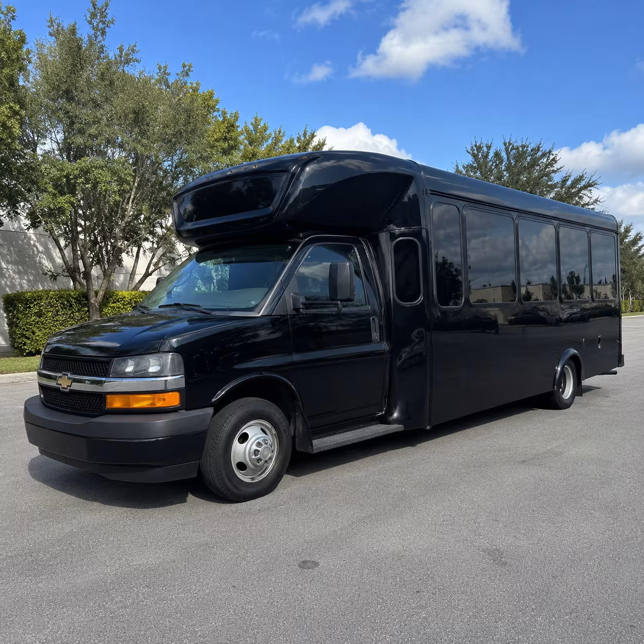 Oxnard Bachelor & Bachelorette Transportation party bus exterior