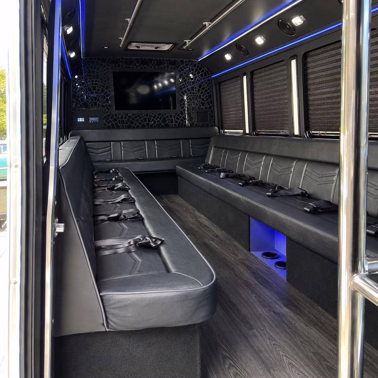 Oxnard Concert & Music Festival Transportation party bus exterior