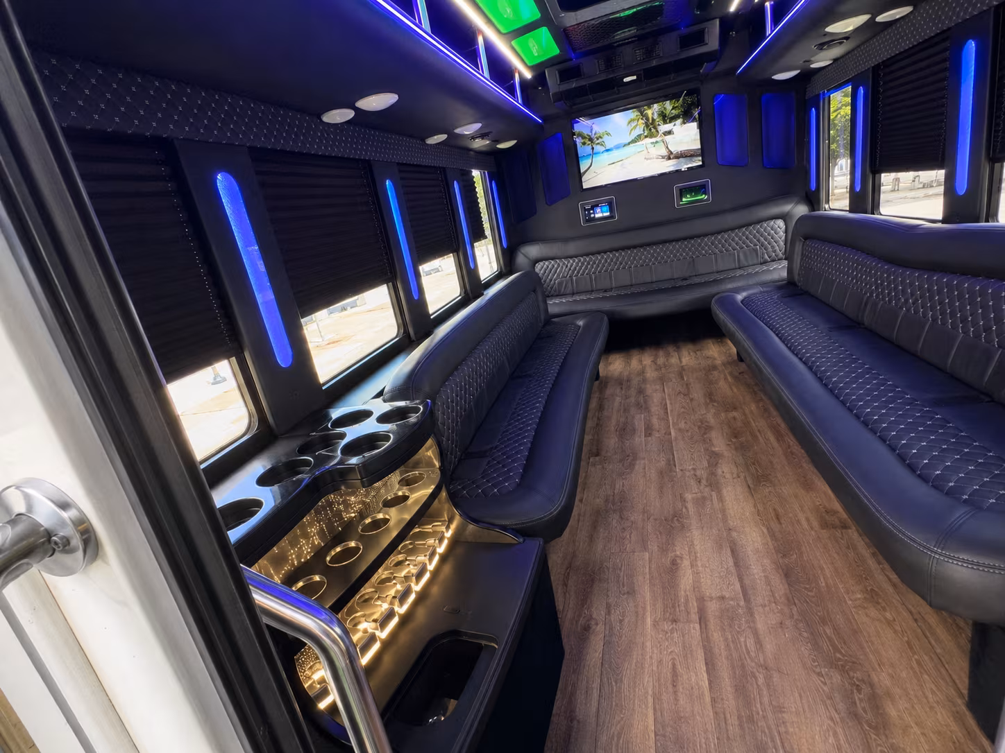 Oxnard Concert & Music Festival Transportation party bus exterior