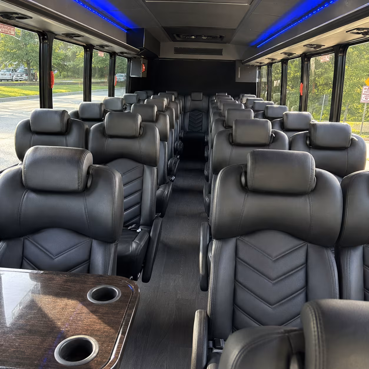 Oxnard Corporate Transportation party bus exterior