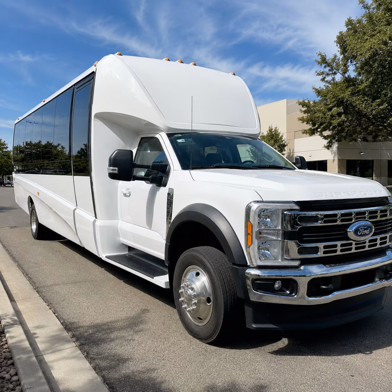 Oxnard Corporate Transportation party bus exterior