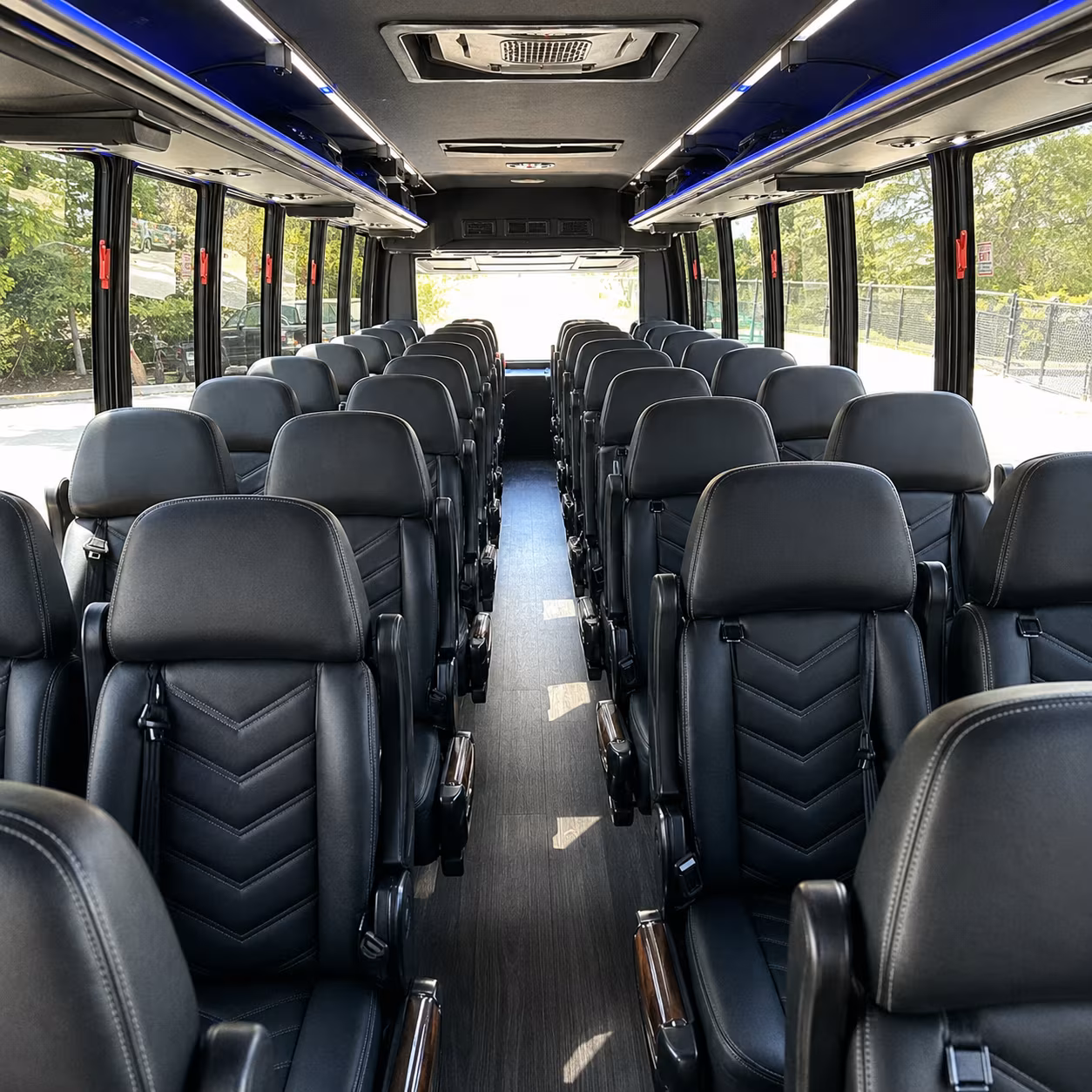 Oxnard Corporate Transportation party bus exterior