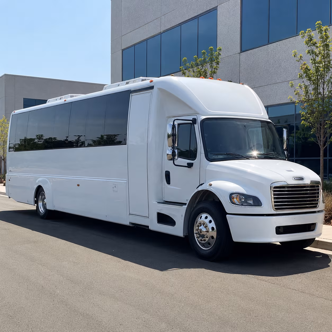 Oxnard Private Event Transportation party bus interior