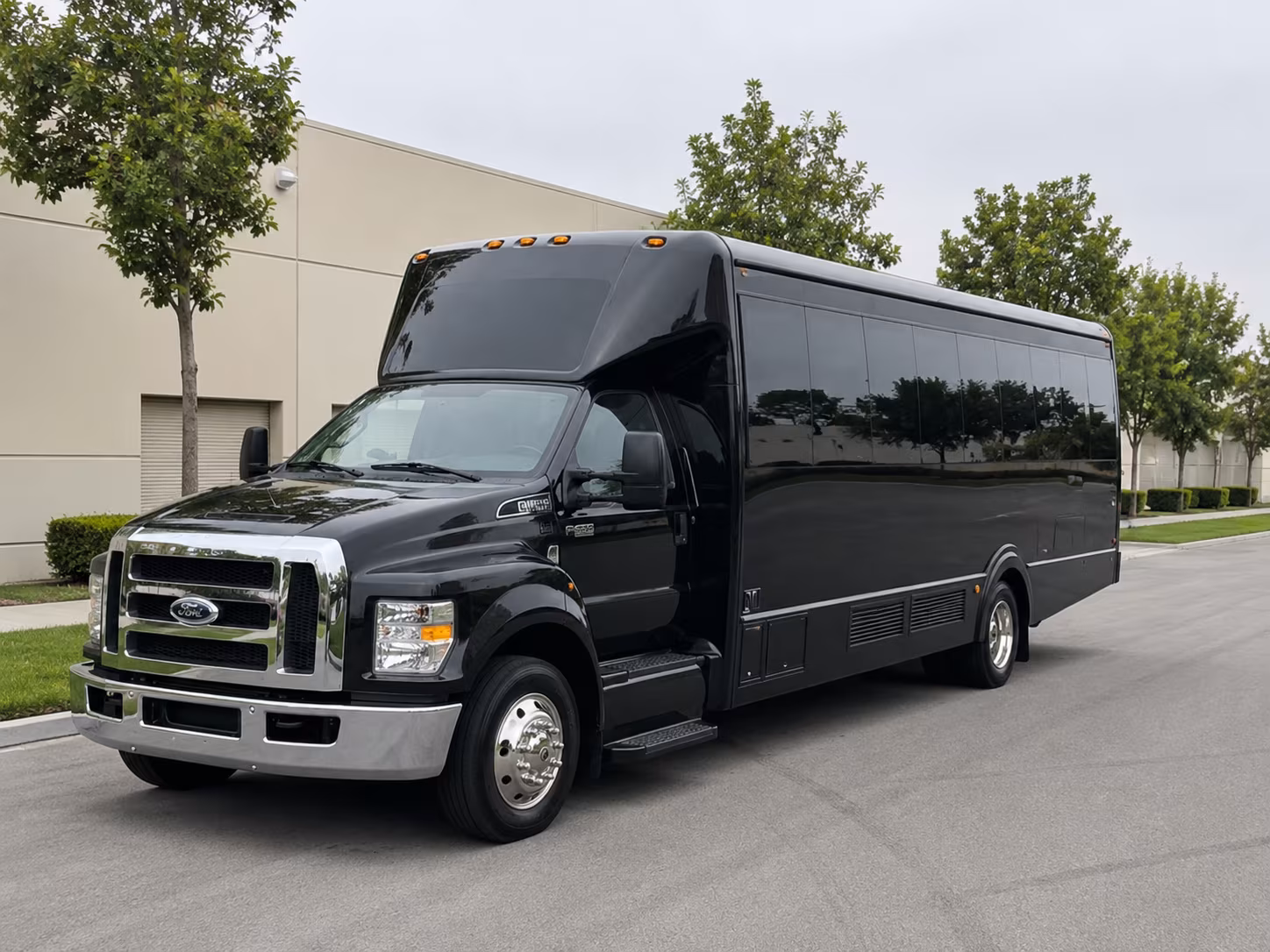 Oxnard Prom & Homecoming Transportation party bus interior