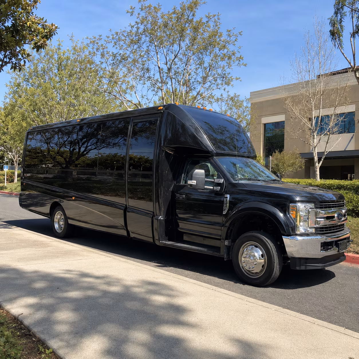 Oxnard Winery Tour & Pub Crawl Transportation party bus exterior