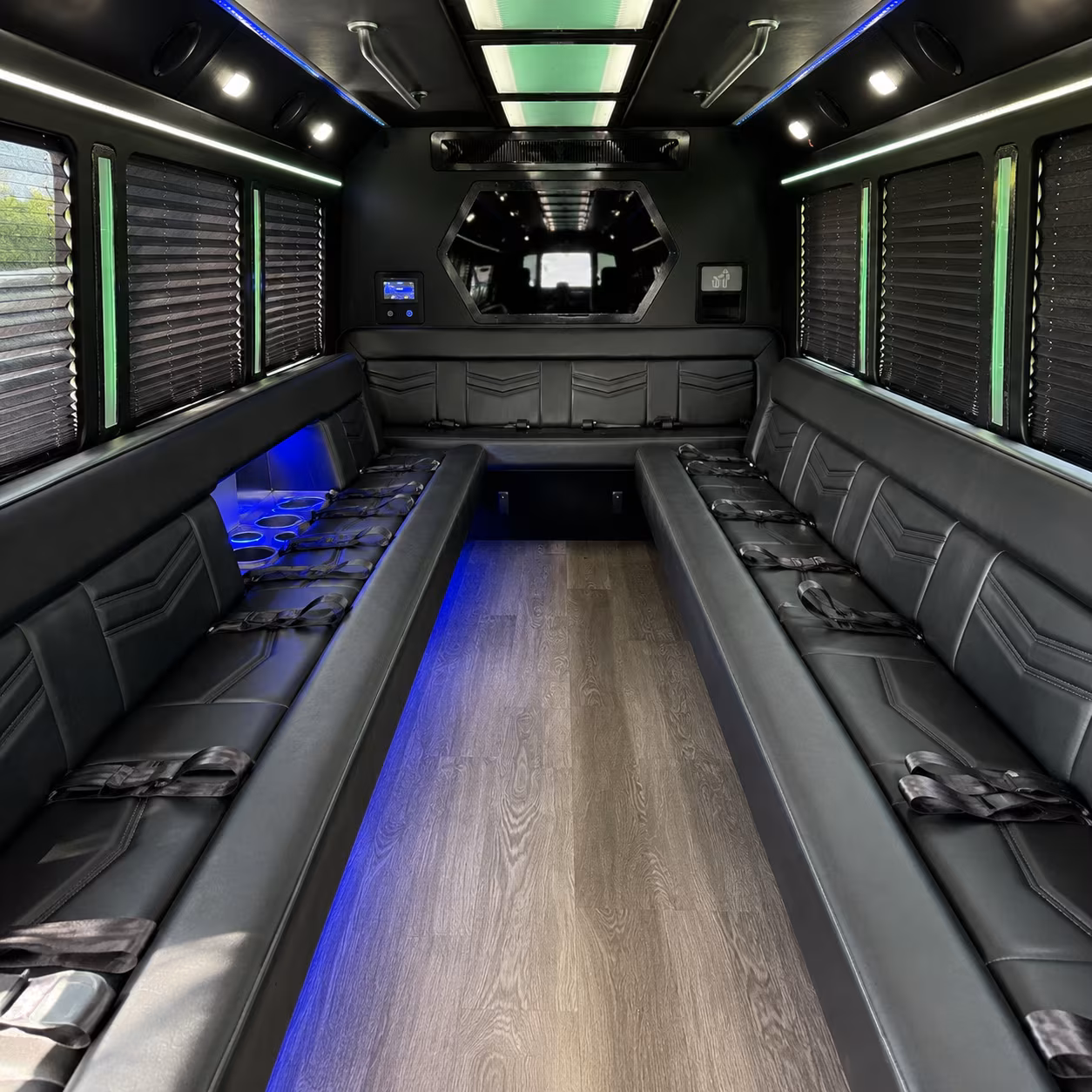 Oxnard Winery Tour & Pub Crawl Transportation party bus exterior
