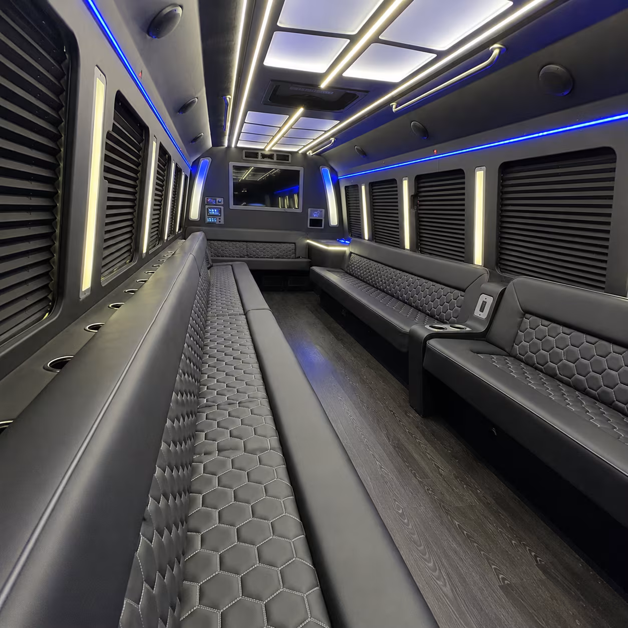 Oxnard Winery Tour & Pub Crawl Transportation party bus exterior