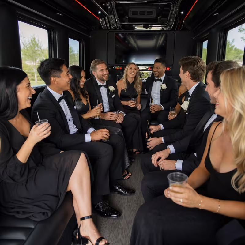 Oxnard Prom & Homecoming Transportation fleet vehicle