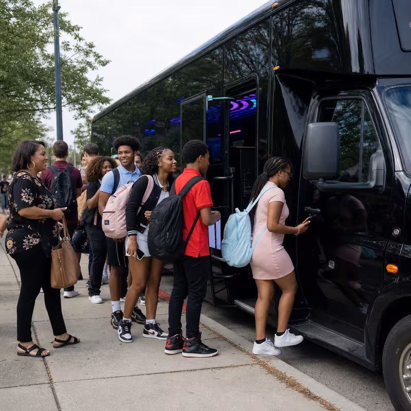 Oxnard School Transportation fleet vehicle