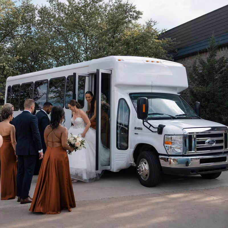 Oxnard Wedding Transportation fleet vehicle