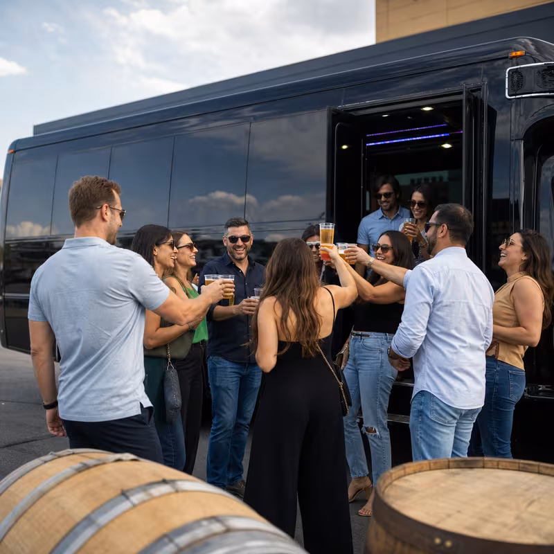 Oxnard Winery & Brewery Tour Transportation fleet vehicle