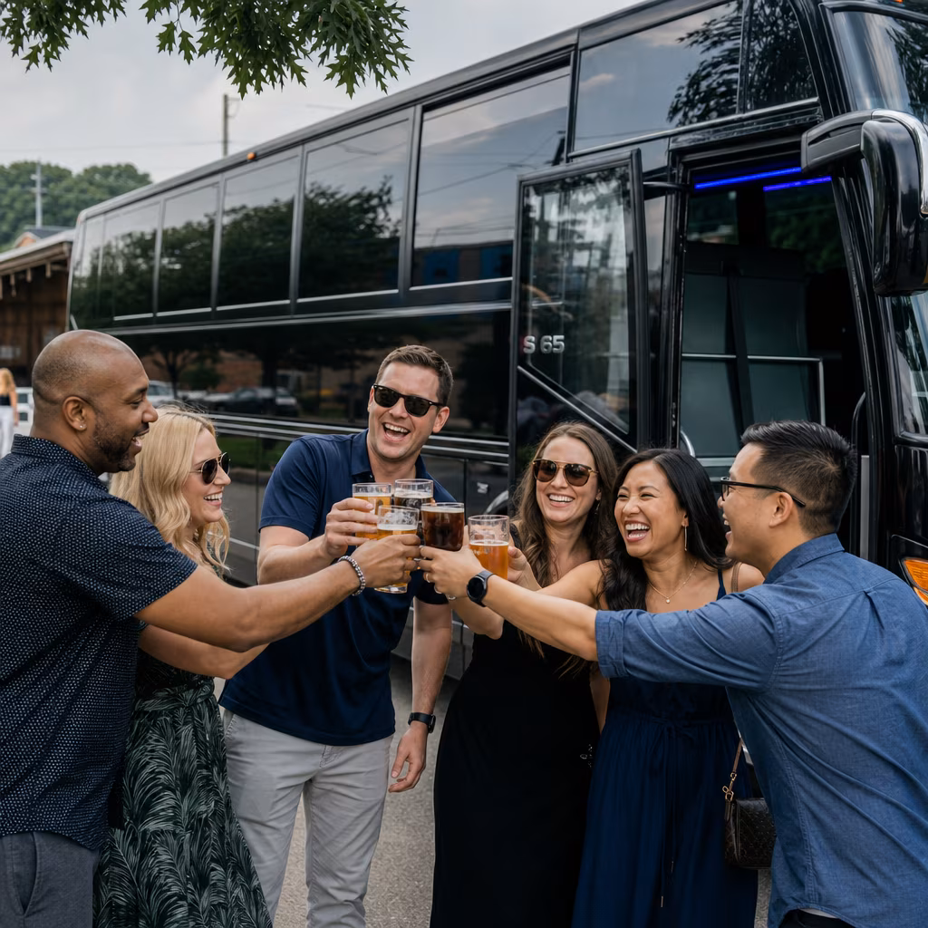 Oxnard Winery Tour & Pub Crawl Transportation